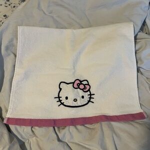 hello kitty hand towel